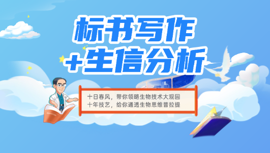 标书写作+生信分析