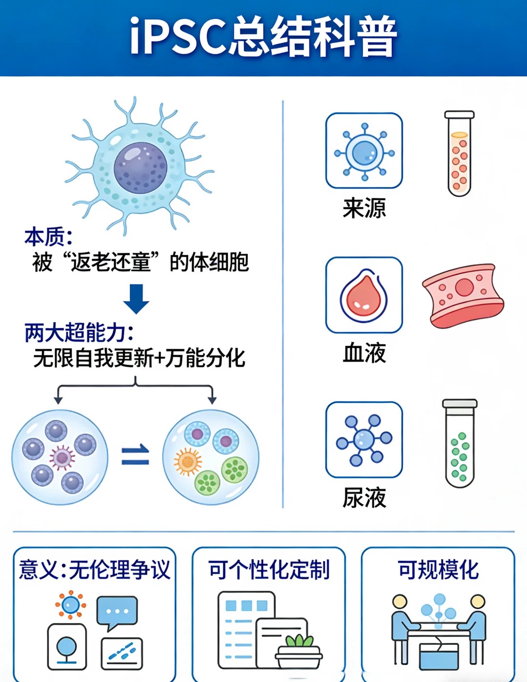  iPSC 构建流程，体细胞 &ldquo;变身&rdquo; 干细胞五大关键环节