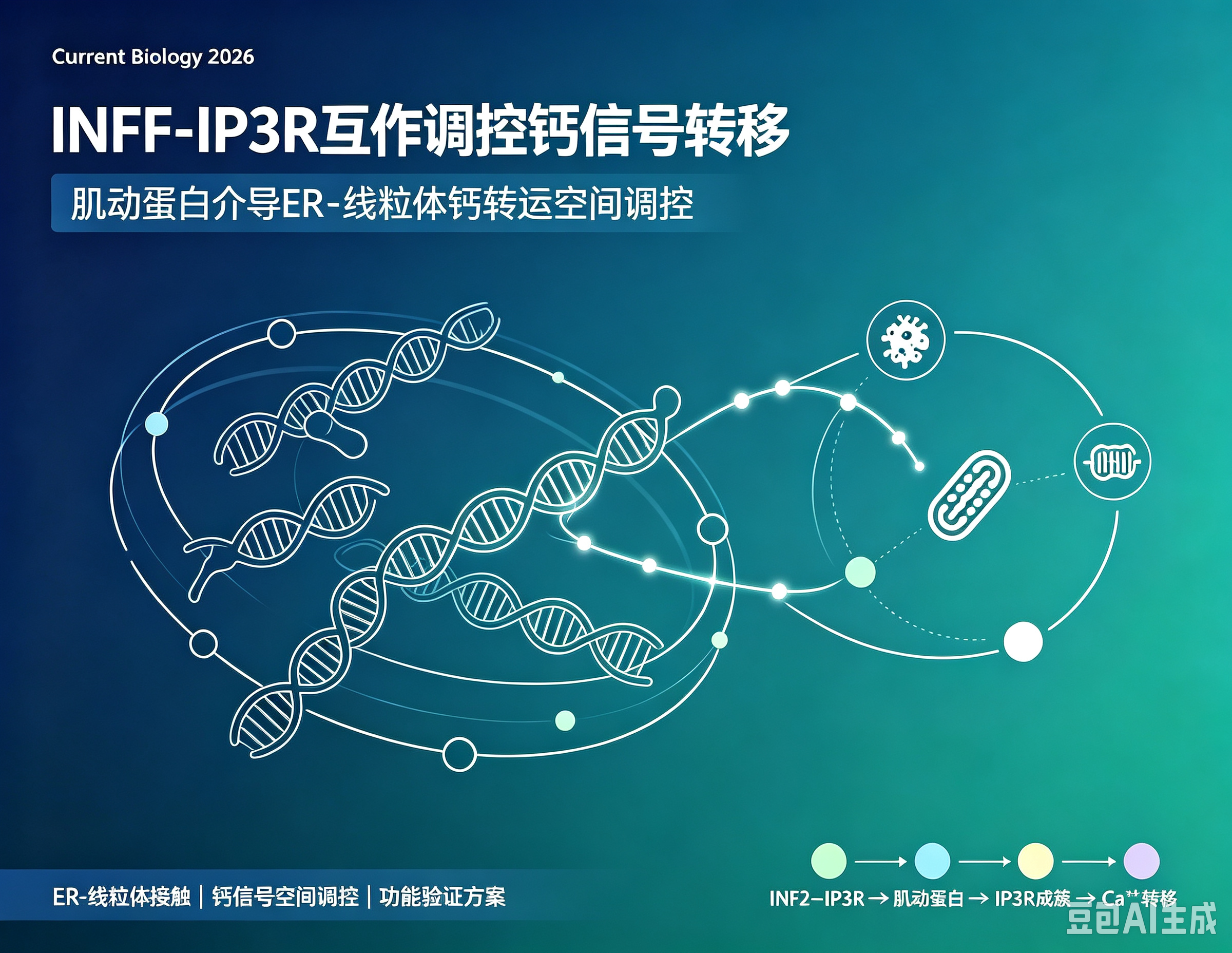 内质网钙释放为何需要肌动蛋白？Current Biology找到INF2&mdash;IP3R互作层